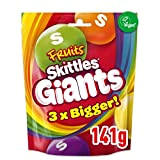 Wrigley's Skittles Giants Sac de bonbons aux fruits - 141 g