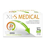 XL-S MEDICAL – Comprimés d'Aide à la Perte de Poids, Captent les Graisses Alimentaires – 180 comprimés