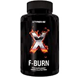 Xtreme F-Burn | Ingrédients 100% Naturels de Brûleur de Graisses | 100 Pilules de Perte de Poids Keto Vegan Maca ...