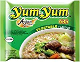 Yumyum Nouilles Instantanées aux Légumes, Soupe de Nouille saveur Légume 60g (Carton de 60 sachets)