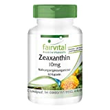 Zéaxanthine 10mg - 60 gélules - Protège la rétine comme un filtre lors de haute luminosité
